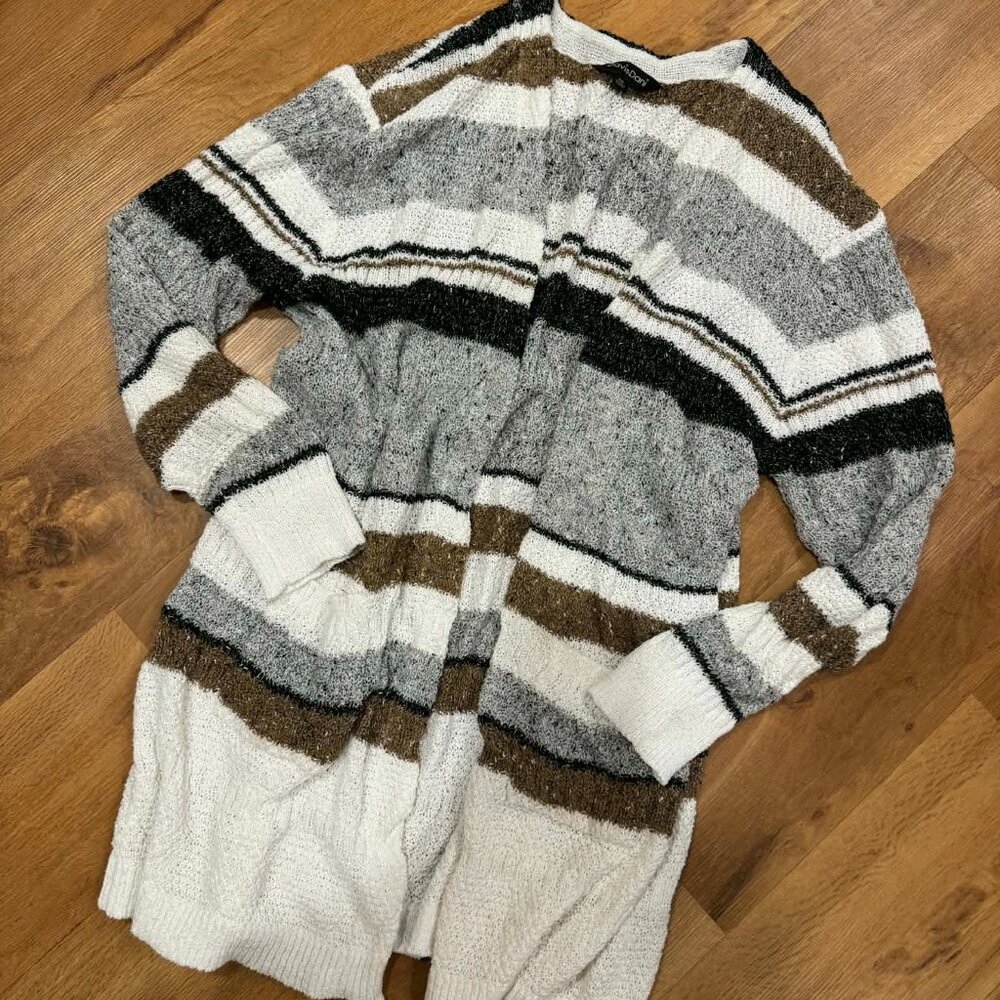 Long Plus Size Cardigan